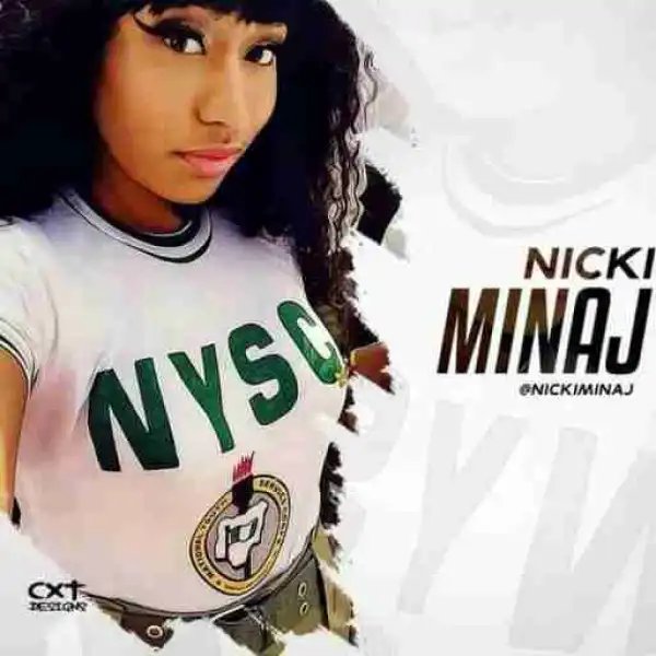 Nigerian Student "Nicki Minaj" Rocking NYSC Crested Vest